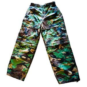 VTG Y2K Renegade Outerwear & Sportswear Camo Convertible Cargo Pants